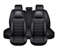 FIENZA 5 Pièces Set Housse Siège Voiture pour Ferrari 308 Universelles Housses siège Auto Protection Cuir Imperméable Accessoires Intérieur Auto Décoration(Black,pour Ferrari 308)