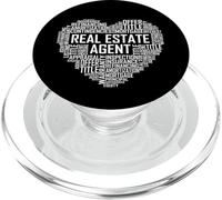Fier Agent Immobilier Coeur de la Maison de Cadeaux Vendeur PopSockets PopGrip pour MagSafe
