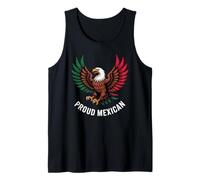 Fier Aigle Mexicain Et Ailes Patriotiques Fier Mexicain Débardeur