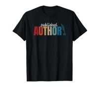 Fier auteur publié, maman, papa, poète drôle T-Shirt