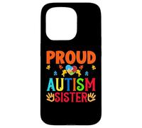 Fier Autism Sisters Sista Sis Femmes Autististiques Filles Frères et sœurs Coque pour iPhone 15 Pro