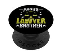 Fier Avocat Frère Avocat Justice PopSockets PopGrip Adhésif