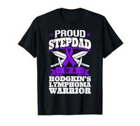 Fier Beau-père d'un Hodgkin's Lymphome Warrior HL Awareness T-Shirt