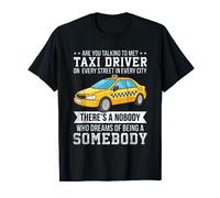 Fier chauffeur de taxi Parlez-vous avec Moi Conducteur de taxi T-Shirt