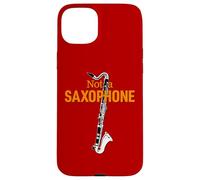 Fier Clarinettiste Humour ou Blague Drôle Clarinette Basse Coque pour iPhone 15 Plus