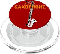 Fier Clarinettiste Humour ou Blague Drôle Clarinette Basse PopSockets PopGrip pour MagSafe