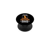 Fier collectionneur de déchets, Papa, héros du Recyclage PopSockets PopGrip Adhésif