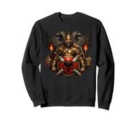 Fier Combattant Albanais des Balkans Double Eagle Sweatshirt