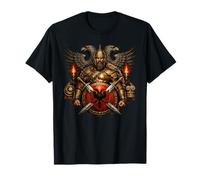 Fier Combattant Albanais des Balkans Double Eagle T-Shirt