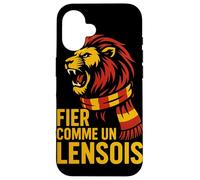 FIER COMME UN LENSOIS - supporter RC Lens lion Coque pour iPhone 16