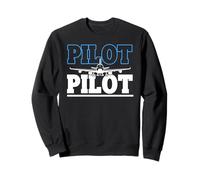 Fier D’être Pilote de Ligne Carrière Aérienne Sweatshirt
