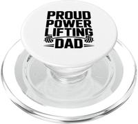 Fier de dynamophilie, Papa, Supporter Le Plus Fort de Gym Life PopSockets PopGrip pour MagSafe