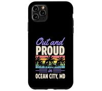 Fier de la Gay Pride LGBTQ d'Ocean City, Maryland Beach Coque pour iPhone 11 Pro Max