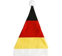 Fier de l'Allemagne : bonnet de Noël "Allemagne" en noir, rouge et or - Célébrez les fêtes de fin d'année avec un flair patriotique couleurs de l'Allemagne