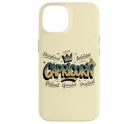 Fier de Mon Capricorne : Ambition et Élégance Coque pour iPhone 14