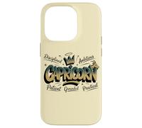 Fier de Mon Capricorne : Ambition et Élégance Coque pour iPhone 14 Pro