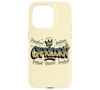 Fier de Mon Capricorne : Ambition et Élégance Coque pour iPhone 15 Pro