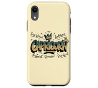 Fier de Mon Capricorne : Ambition et Élégance Coque pour iPhone XR