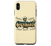 Fier de Mon Capricorne : Ambition et Élégance Coque pour iPhone XS Max