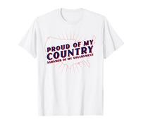 Fier de Mon Pays, honteux de Mon Gouvernement (Graphique américain) T-Shirt