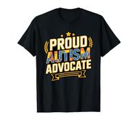Fier défenseur de l'Autisme Sensibilisation Plaidoyer au terrorisme Autistic Love T-Shirt Graphique avec Valeur