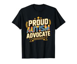 Fier défenseur de l'Autisme Sensibilisation Plaidoyer au terrorisme Autistic Love T-Shirt Graphique avec Valeur