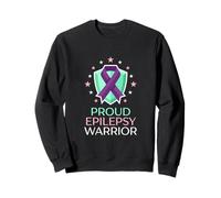 Fier défenseur des Crises d'épilepsie du Guerrier épileptique Sweatshirt