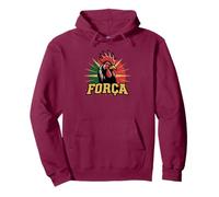 Fier d'encourager Le Pays de Sempre FORCA Portugal Sweat à Capuche