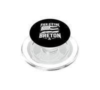 Fier D'Être Breton Homme Bretagne Gwenn Ha du et Triskell PopSockets PopGrip pour MagSafe