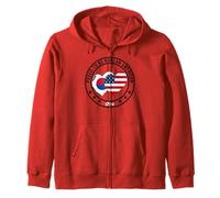 Fier d'être coréen, fierté américaine, j'aime les États-Unis, j'aime la Corée Sweat à Capuche