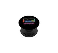 Fier d'être dans Mon élément Professeur de Chimie, Nerd PopSockets PopGrip Adhésif