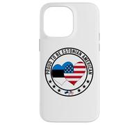 Fier d'être Estonien, American Pride, Je Nous Aime, J'aime l'Estonie Coque pour iPhone 14 Pro Max