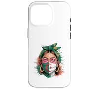 Fier d'être Femme Algérienne Fille Cadeau Drapeau Algérien Coque pour iPhone 16 Pro