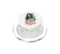 Fier d'être Femme Algérienne Fille Cadeau Drapeau Algérien PopSockets PopGrip pour MagSafe