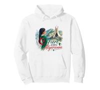 Fier d'être Femme Algérienne Fille Cadeau Drapeau Algérien Sweat à Capuche