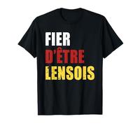 Fier d'être Lensois Objectif de Football Humour Cadeau T-Shirt