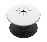 Fier d'être Marin Liberté et camaraderie en mer PopSockets PopGrip Adhésif