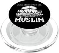 Fier d'être Musulman La Mecque De l'Islam Religion Cadeau PopSockets PopGrip pour MagSafe