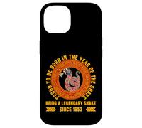 Fier d'être né l'année du serpent 1953 Un 72e anniversaire amusant Coque pour iPhone 14