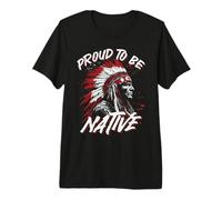 Fier d'être Un Art du Patrimoine autochtone T-Shirt Haut de Gamme