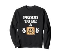 Fier d'être Un Cracker Halloween Humour Snack Meme Sweatshirt