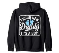 Fier d'être Un Nouveau Papa, C'est Un garçon, père pour la première Fois, Futur Papa Sweat à Capuche