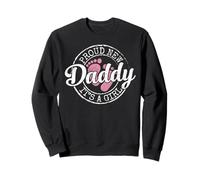 Fier d'être Un Nouveau Papa, C'est Un père de Fille Qui Sera Un Cadeau pour la première Fois Sweatshirt