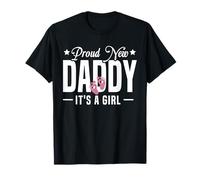 Fier d'être Un Nouveau Papa, C'est Une Fille Qui Sera père pour la première Fois T-Shirt
