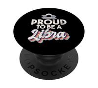 Fier d'être Une Balance PopSockets PopGrip Adhésif