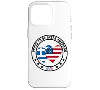 Fier d'être Une fierté gréco-américaine, J'aime la Grèce, J'aime Les États-Unis Coque pour iPhone 16 Pro