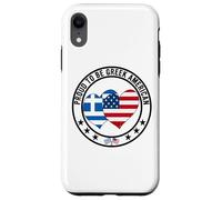 Fier d'être Une fierté gréco-américaine, J'aime la Grèce, J'aime Les États-Unis Coque pour iPhone XR