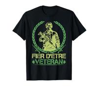 Fier D'Etre Veteran Armée Soldat Fête Nationale Homme Cadeau T-Shirt