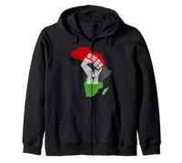 Fier drapeau africain | Continent africain | Jeunes ancêtres doués Sweat à Capuche