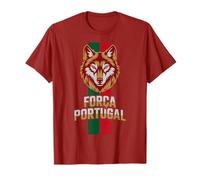 Fier Drapeau d'encouragement préféré du Pays Sempre FORÇA Portugal T-Shirt